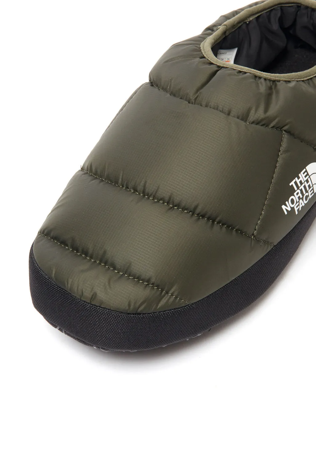 The North Face Men's ThermoBall NSE Mules III - New Taupe Green/TNF Black