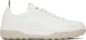 Thom Browne White Court Sneakers