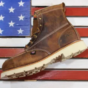 Thorogood 6 american heritage safety steel toe work fact 2nd boot usa 804-4375