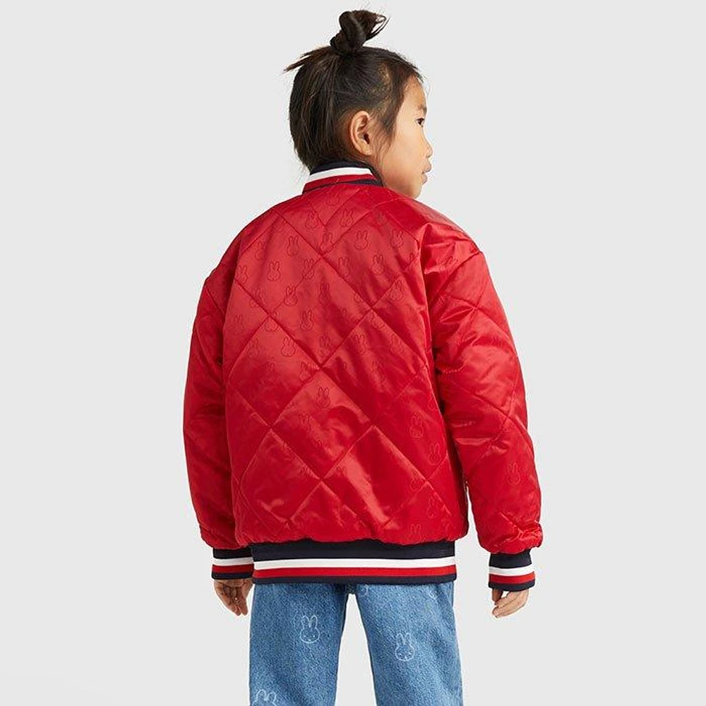 Tommy Hilfiger Kids' [4-10] TOMMY X MIFFY Reversible Varsity Jacket