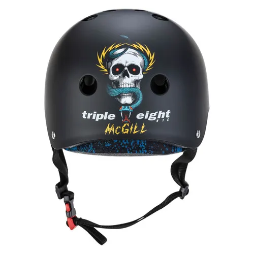 Triple 8 Skateboard Helmet Certified Sweatsaver Mike McGill Size XS/S