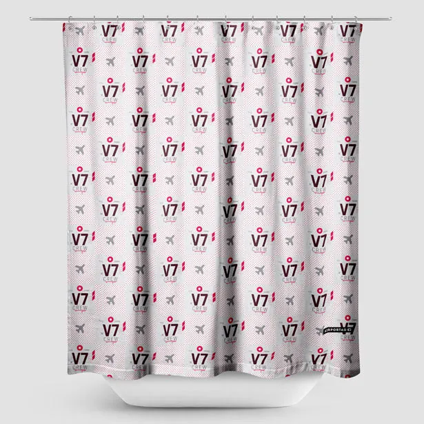 V7 - Shower Curtain