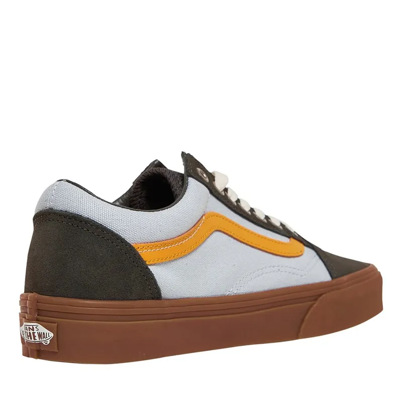 Vans Old Skool Trainers Black/Light Blue