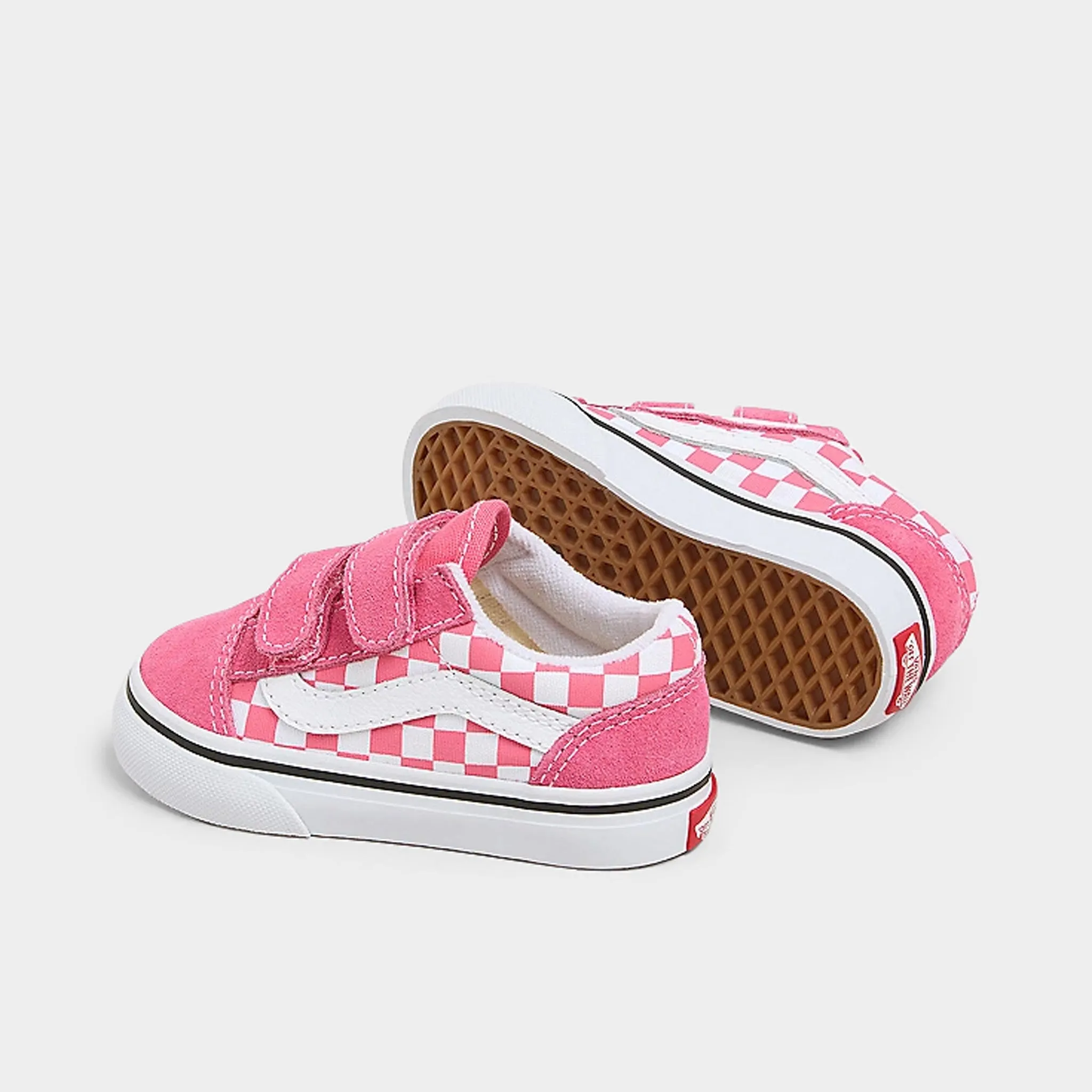 Vans Toddlers' Old Skool Pink / White