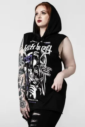 vest (tank top) unisex KILLSTAR - Local Coven Cut-Up - Black - KSRA004608  -  Metal-shop