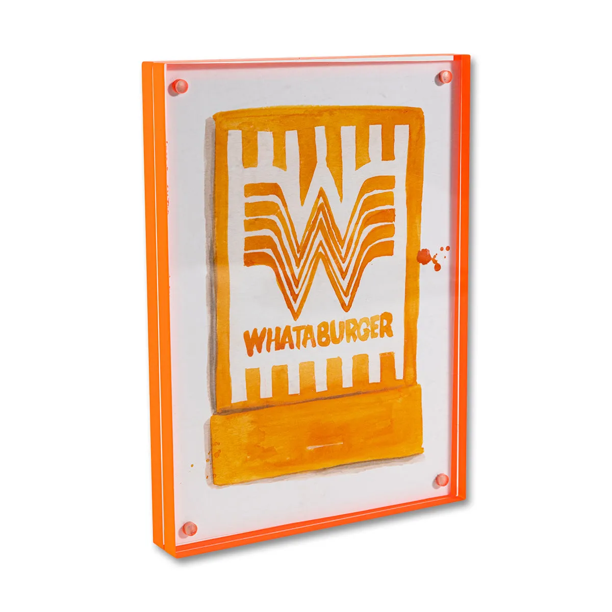 Whataburger Matchbook