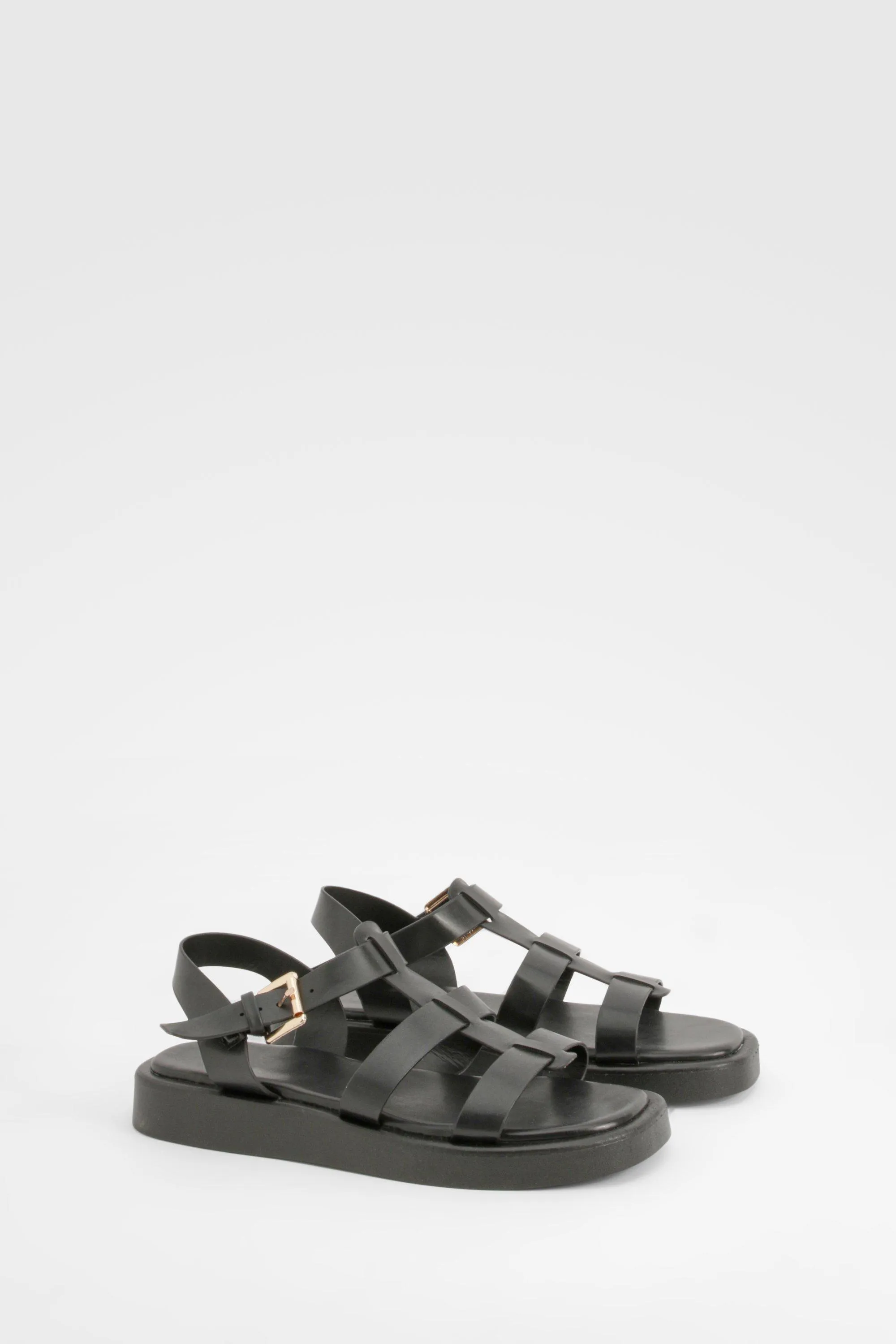 Wide Width Chunky Fisherman Sandals