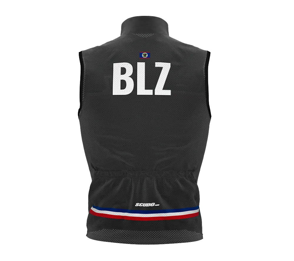 Wind Breaker Cycling Running Sports Vest Belize Country Code for Men And Women