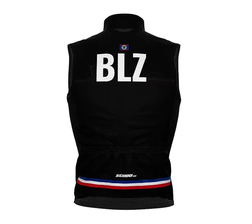 Wind Breaker Cycling Running Sports Vest Belize Country Code for Men And Women