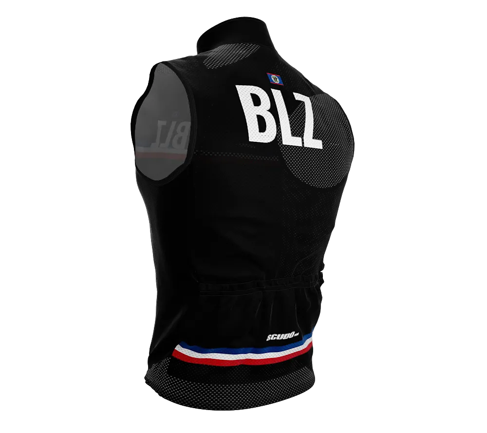 Wind Breaker Cycling Running Sports Vest Belize Country Code for Men And Women