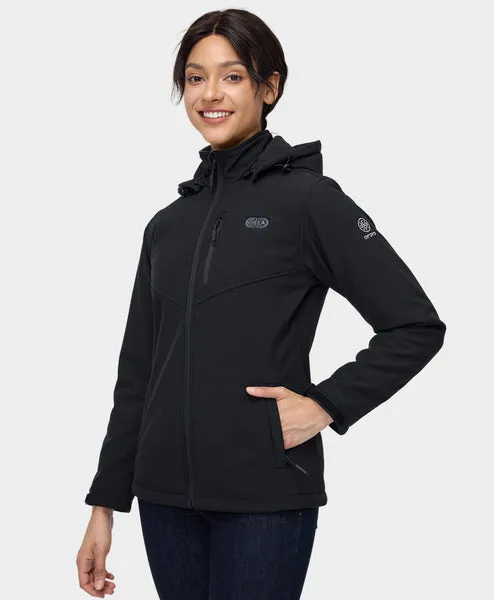 Women's Dual Control Heated Jacket with 5 Heating Zones (Pocket Heating)