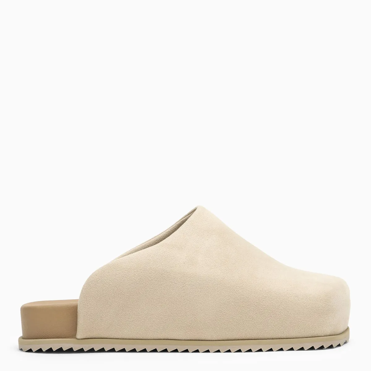 Yume Yume    Yume Yume Beige Mules Truck In Leatherette