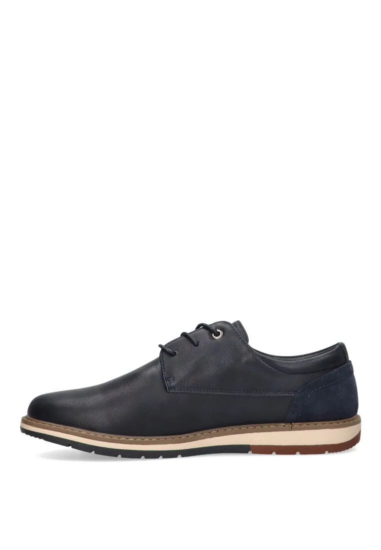 ZAPATO TALON ANTELINA RIGA 01 AZUL HOMBRE