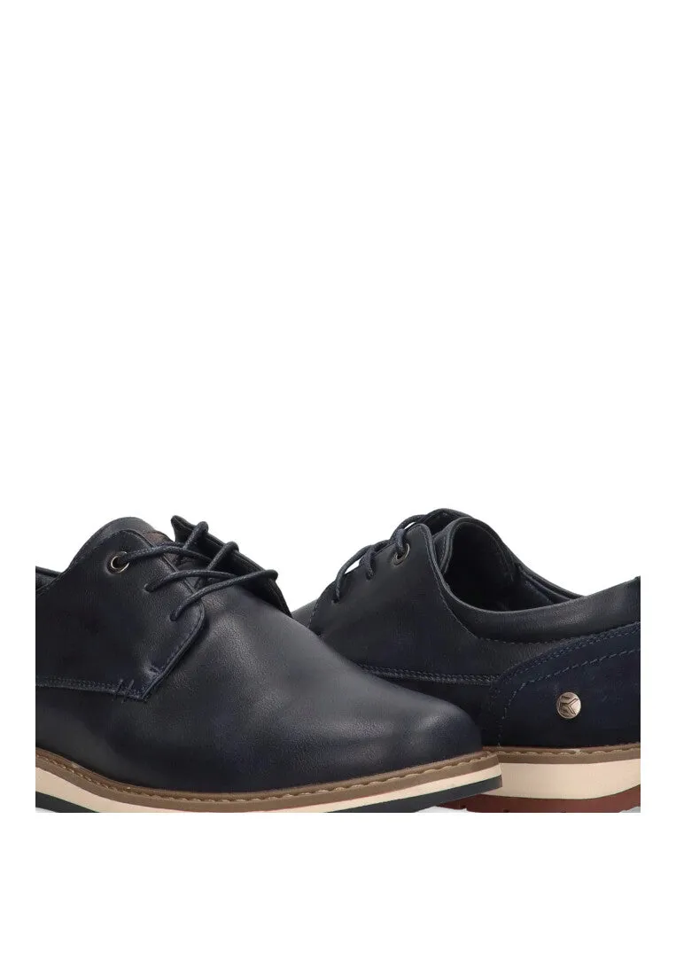 ZAPATO TALON ANTELINA RIGA 01 AZUL HOMBRE