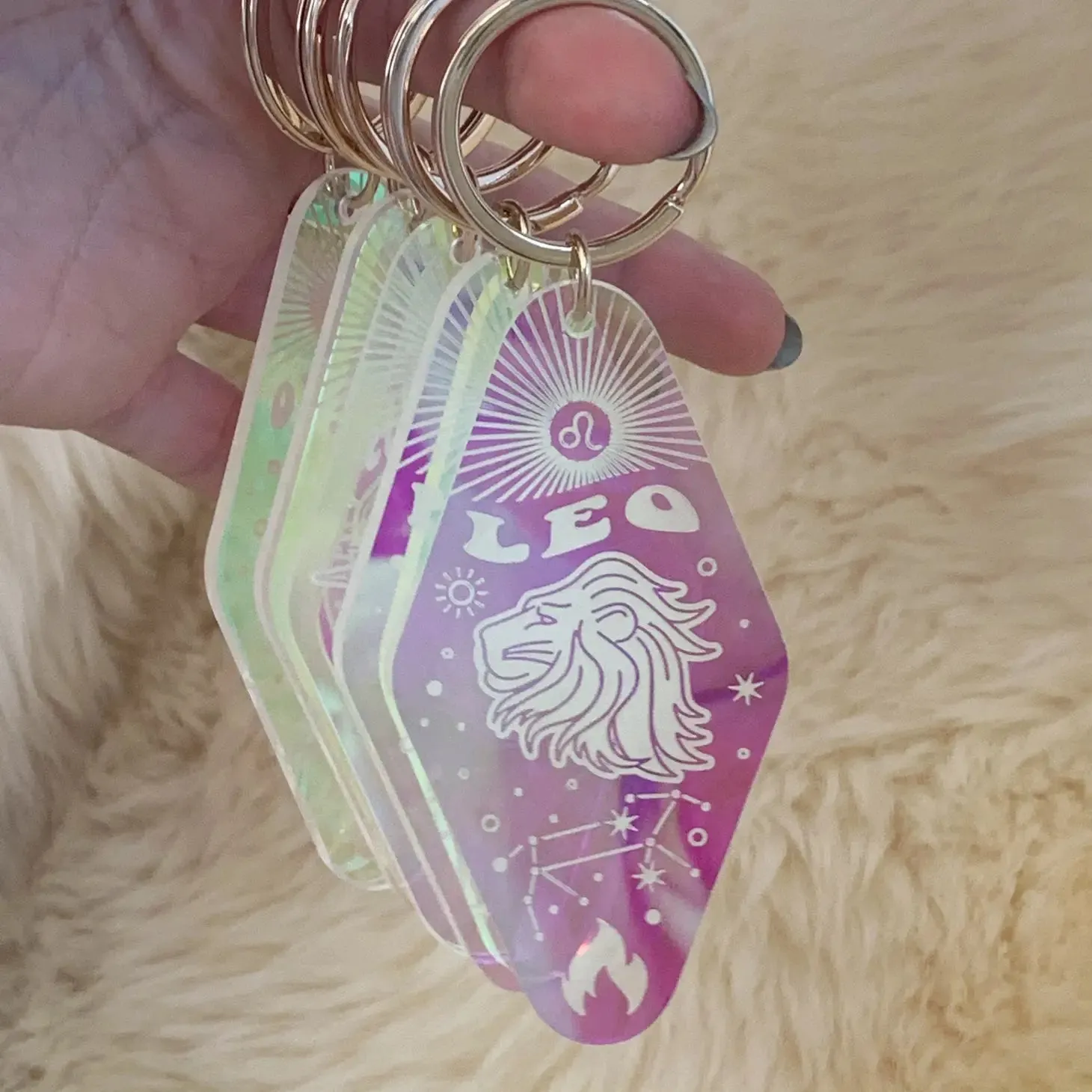 Zodiac Keychain